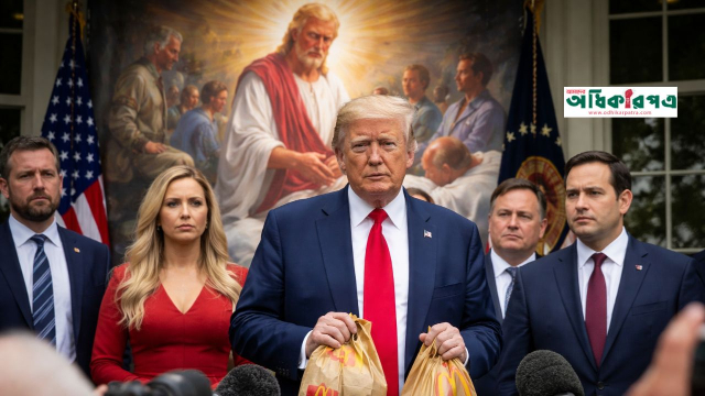 ধর্মদ্রোহিতার অভিযোগে বিদ্ধ ট্রাম্প: নিজের বিতর্কিত ছবি নিয়ে মুখ খুললেন প্রেসিডেন্ট